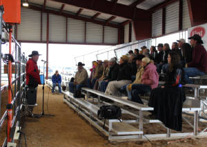Cowboy Church Service at Doswell VA at the 1st Virginia CMSA Match March 2015
