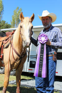 Many of the awards that Don and Pilgrim have won! Awesome horse!